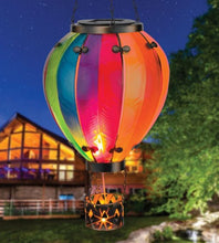 Load image into Gallery viewer, Hot Air Balloon Solar Lantern LG- Rainbow
