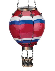 Hot Air Balloon Solar Lantern LG- Stripe