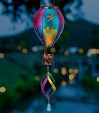 Load image into Gallery viewer, Hot Air Balloon Spinner Solar Lantern - Dragonfly