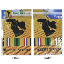 Load image into Gallery viewer, Desert Storm Veteran Lustre Garden Flag