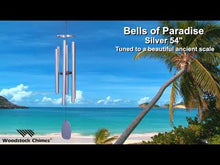 Load and play video in Gallery viewer, Bells of Paradise - Black, 54" Wind Chime