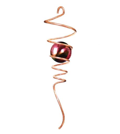 Crystal Spiral Tails - Copper/Gazing - 10