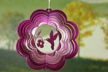 Load image into Gallery viewer, 4&quot; Hummingbird Wind Spinner
