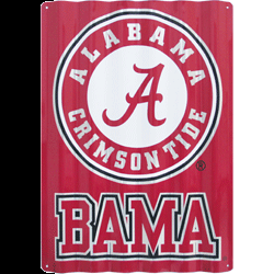Alabama Corrugated Metal Sign