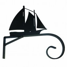 North Country Wind Bells - Bracket - Sailboat Silhouette