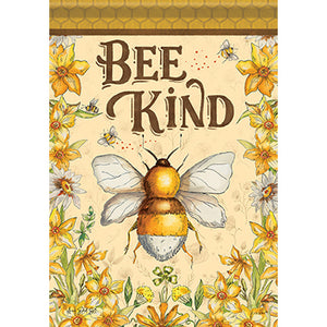 Bee Kind Garden Flag