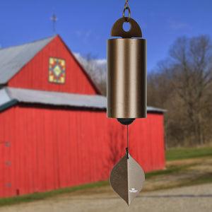 Heroic Wind Bell - Medium Antique Copper, 24"