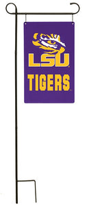 LSU Double-Sided Metal Yard Sign