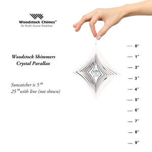 5" Windspinner - Crystal Parallax