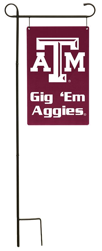 Texas A&M Double-Sided Metal Yard Sign – Harry's Back Porch