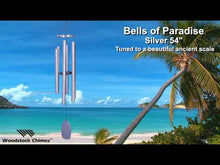 Load and play video in Gallery viewer, Bells of Paradise - Black, 54&quot; Wind Chime

